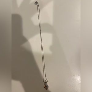 Swan Silver Necklace